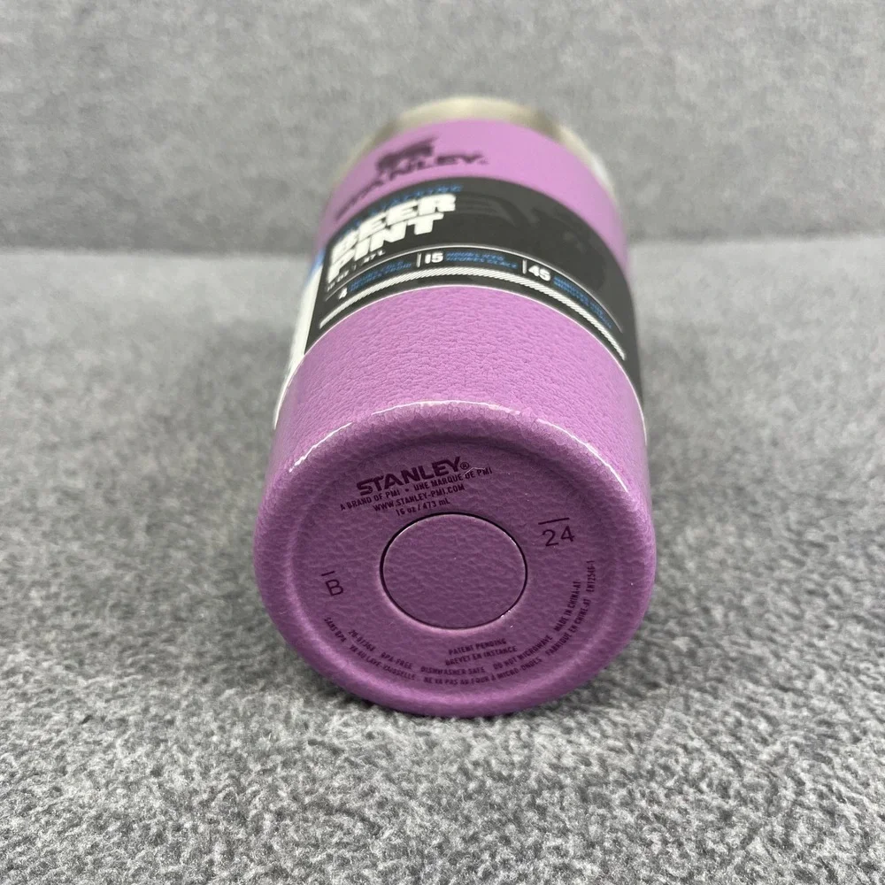 Stanley 40 oz Quencher H2.0 Tumbler Hammertone Lilac & Beer‎ Pint 16 oz Purple
